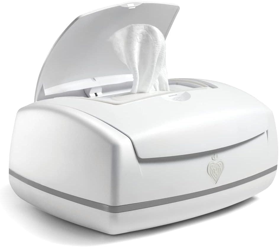 Prince Lionheart Premium Wipes Warmer, everFRESH Pillow System, Integrated Night Light