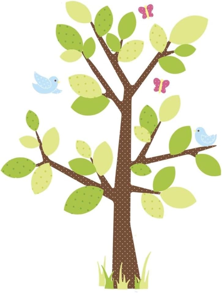 RoomMates RMK1554GM Kids Tree Peel and Stick Giant Wall Decal for Nursery