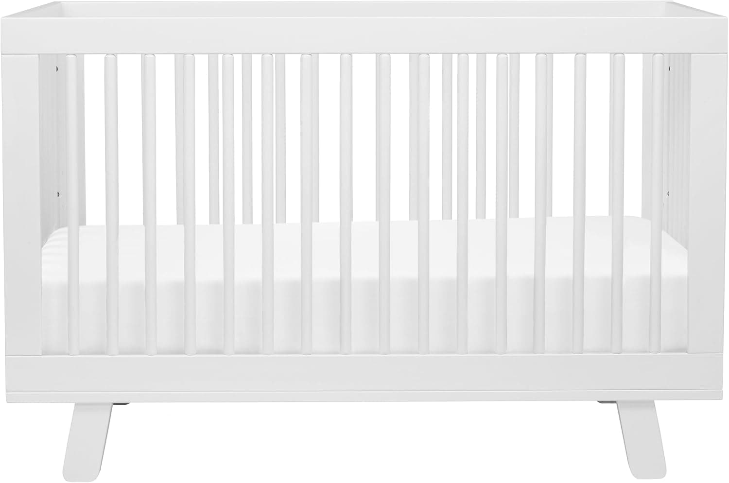 Babyletto Hudson 3-in-1 Convertible Baby Crib, White - Converts to Toddler Bed & Daybed
