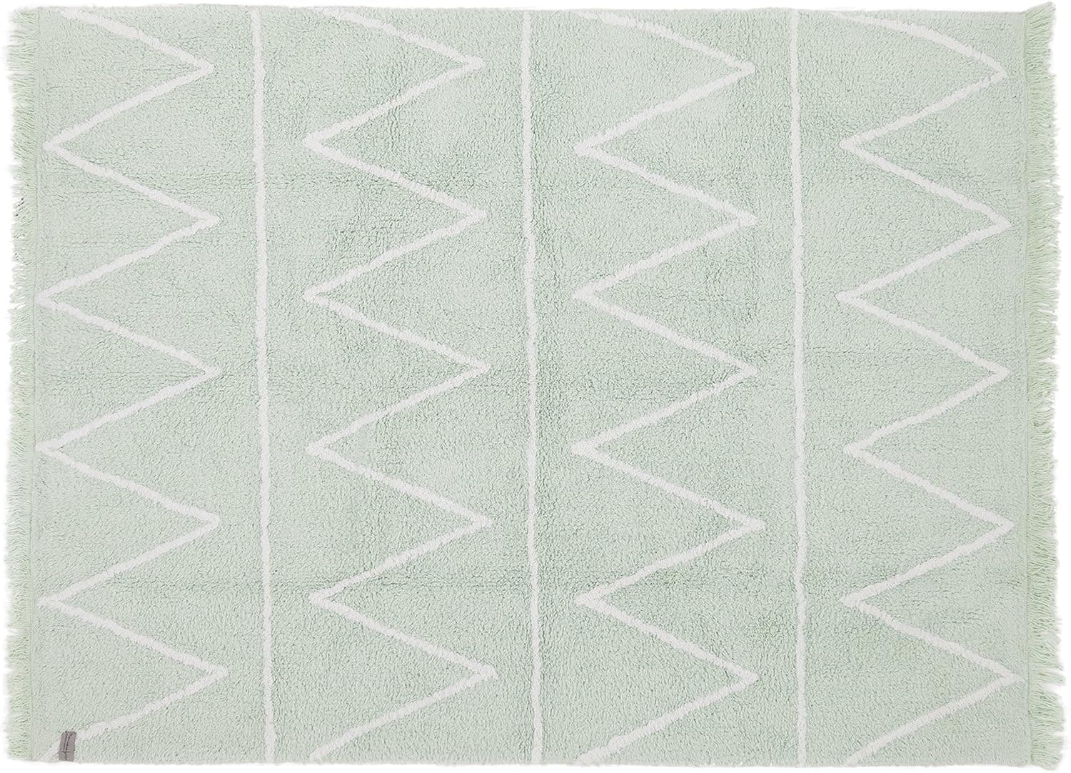 Lorena Canals Hippy Soft Machine Washable Kids Rug, 4 x 5 Feet, Handmade From 100% Natural Cotton, Nursery