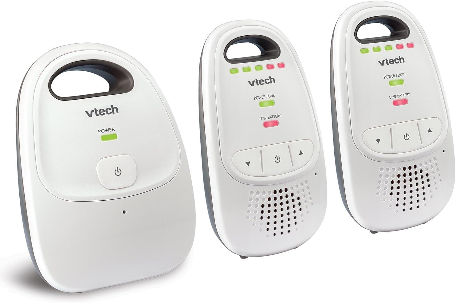 VTech Upgraded Audio Baby Monitor with Rechargeable Battery, Long Range, Crystal-Clear Sound, Alerts