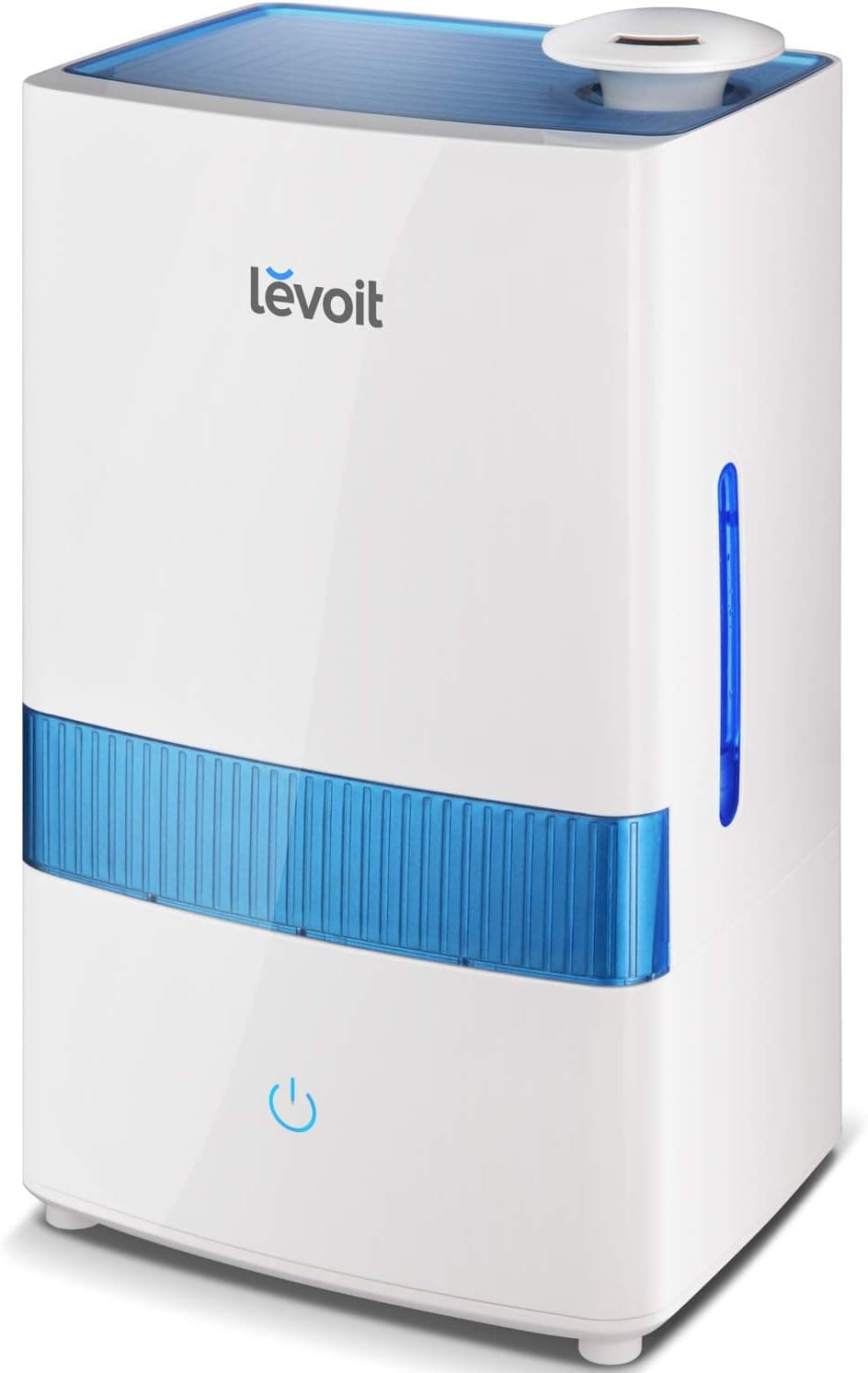 LEVOIT Cool Mist Humidifier for Bedroom 4.5L Ultrasonic for Babies Large Room Nursery, 40 Hours