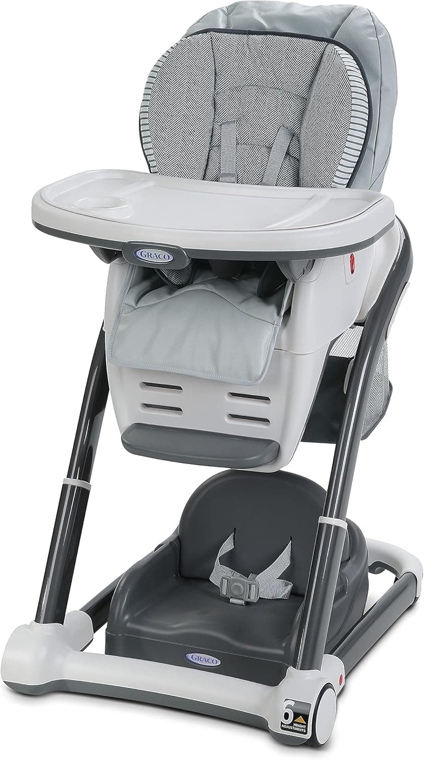Graco Blossom LX 6 in 1 Convertible High Chair, Raleigh
