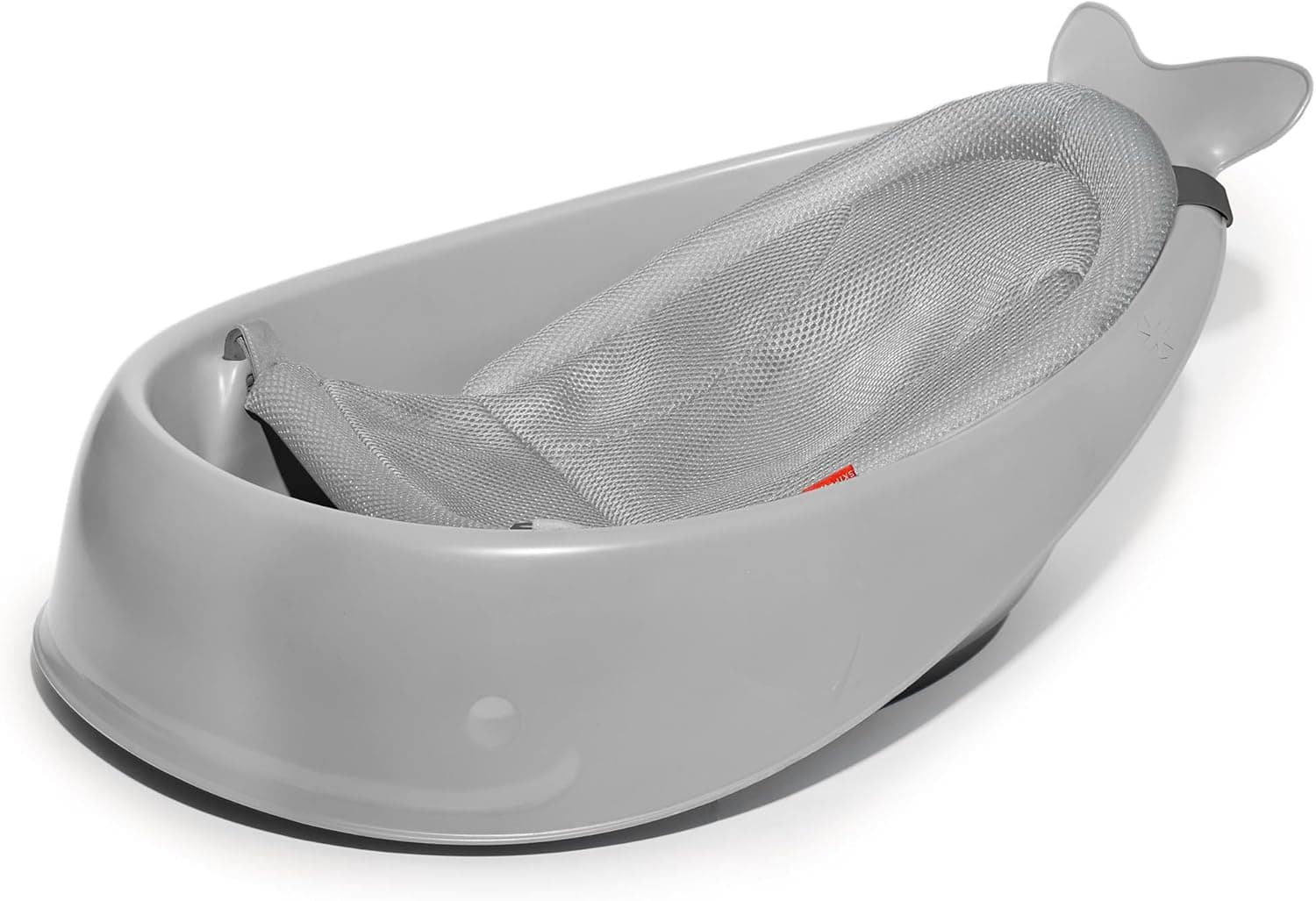 Skip Hop Infant Bath Tub 3-Stage Grow With Baby Smart Sling MOBY Bathtub, Grey, Age 0+