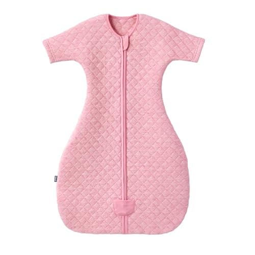 HALO Easy Transition Sleepsack Wearable Blanket, TOG 1.5, Heather Pink, Medium