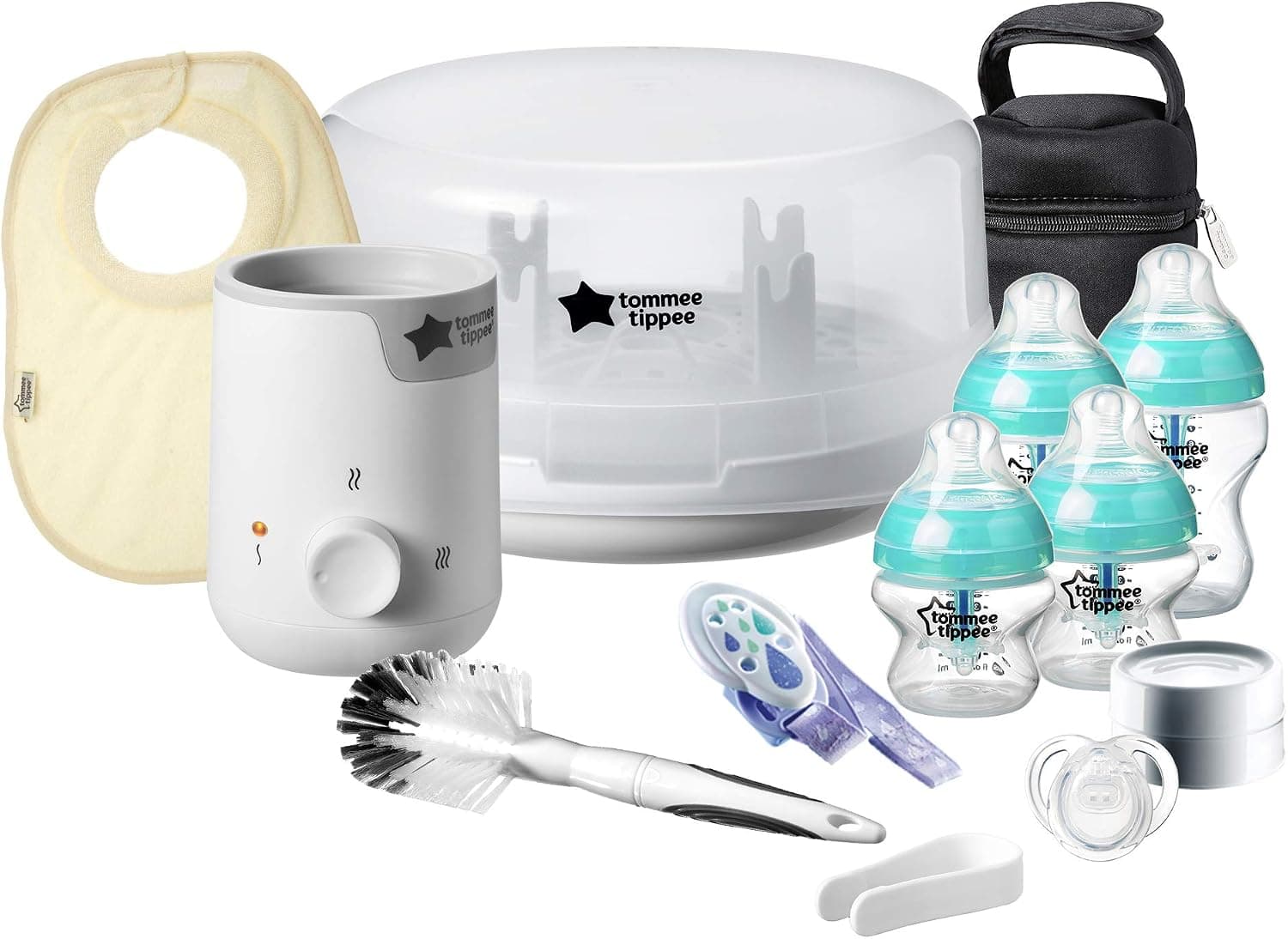 Tommee Tippee Advanced Anti-Colic Complete Feeding and Baby Bottle Gift Set