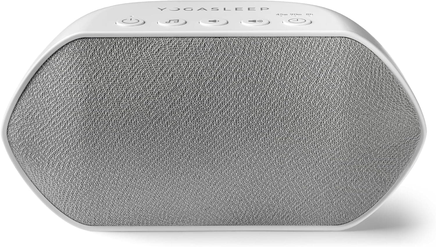 Yogasleep Soundcenter Portable White Noise Machine, 6 Soothing Sounds, 25 Volume Settings, Timer