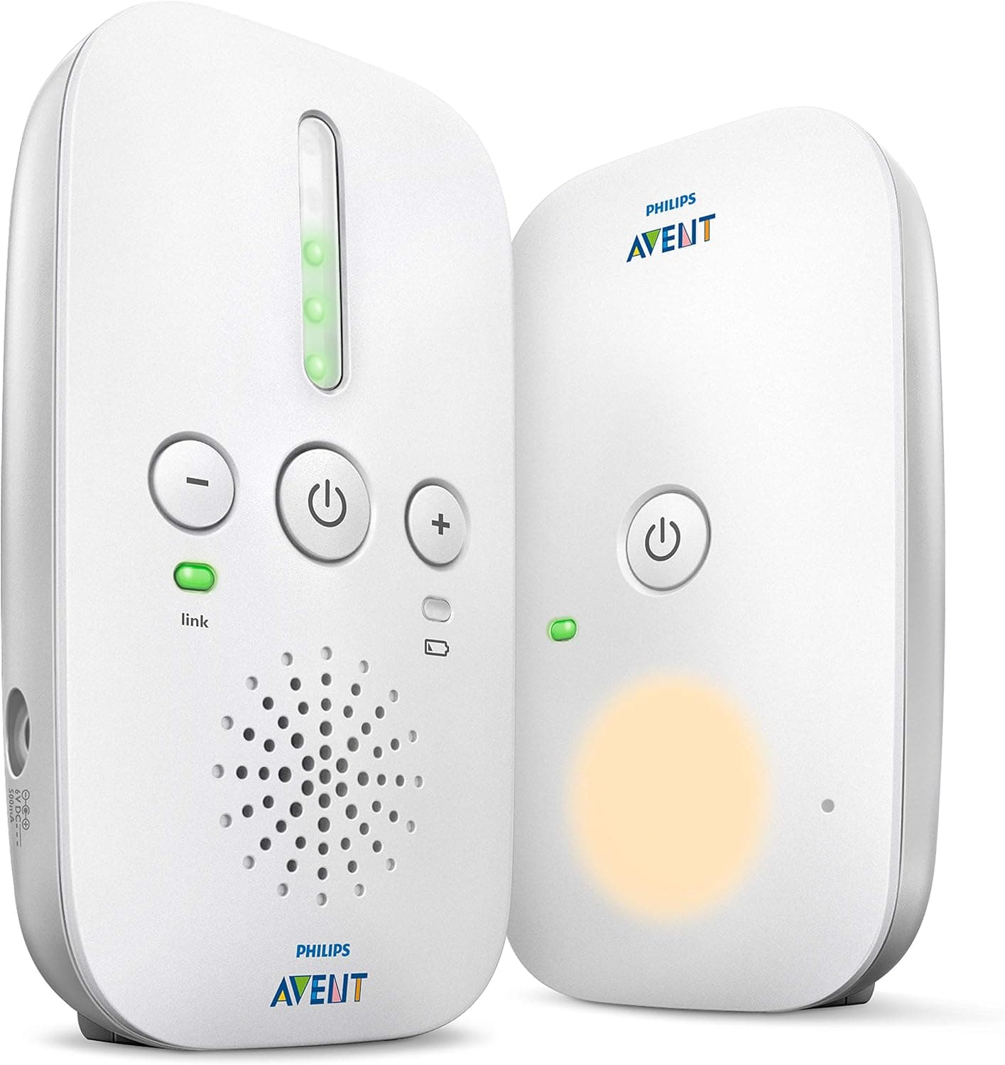 Philips AVENT Audio Baby Monitor DECT, Zero Interference, Long Range, White, SCD502/10