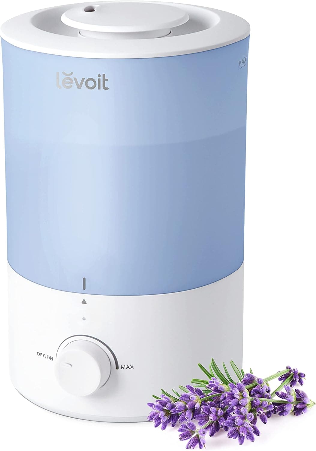 LEVOIT Dual 150 Humidifiers for Bedroom 3L Cool Mist Top Fill Essential Oil Diffuser Baby Nursery