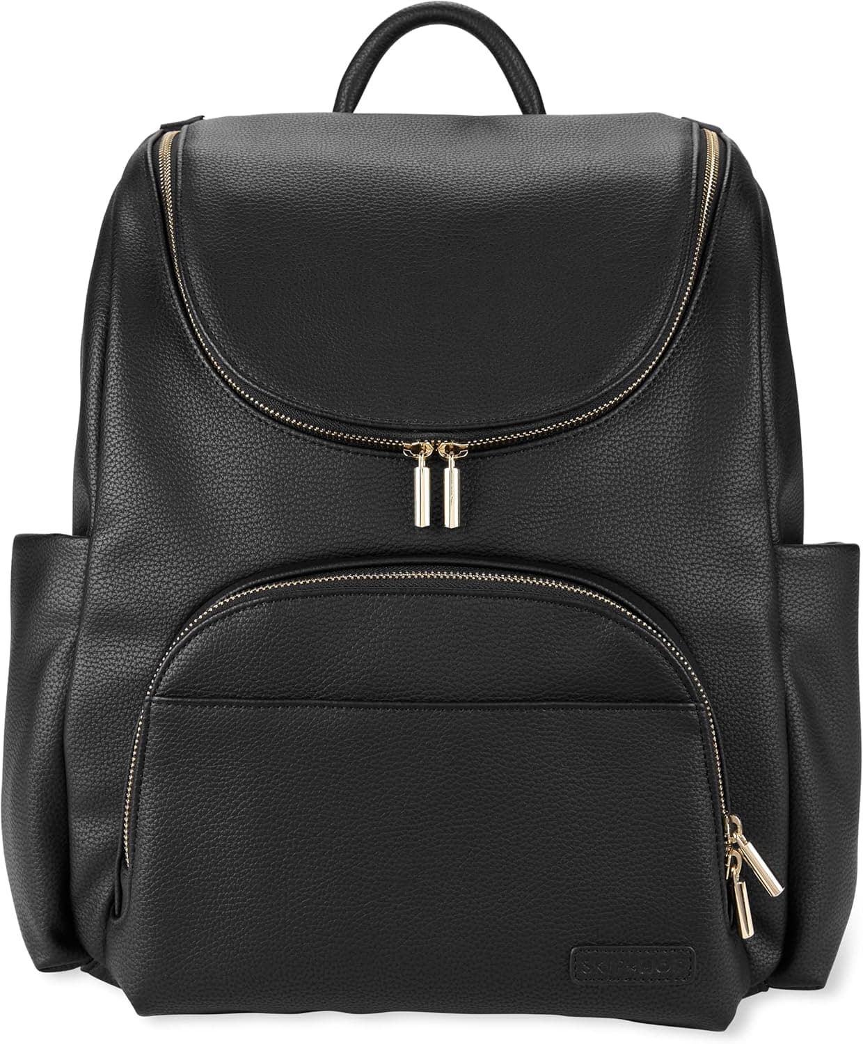 Skip Hop Diaper Bag Backpack Evermore, Multi-Function Baby Travel Bag 6 in 1, Black