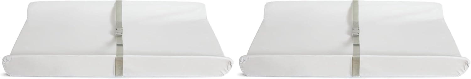 Munchkin Secure Grip Waterproof Diaper Changing Pad, 16 x 31 (Pack of 2), White